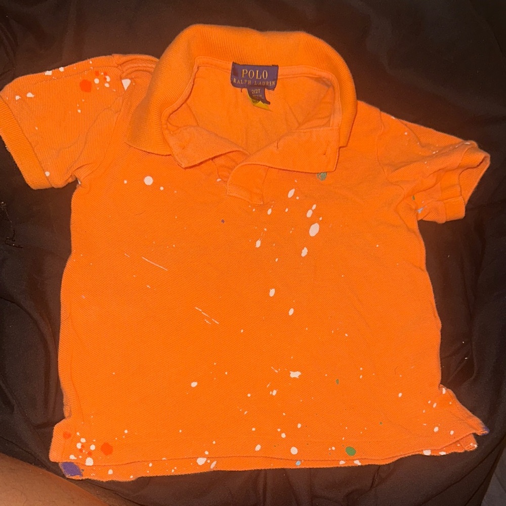 Polo by Ralph Lauren Kids Orange Polo Shirt